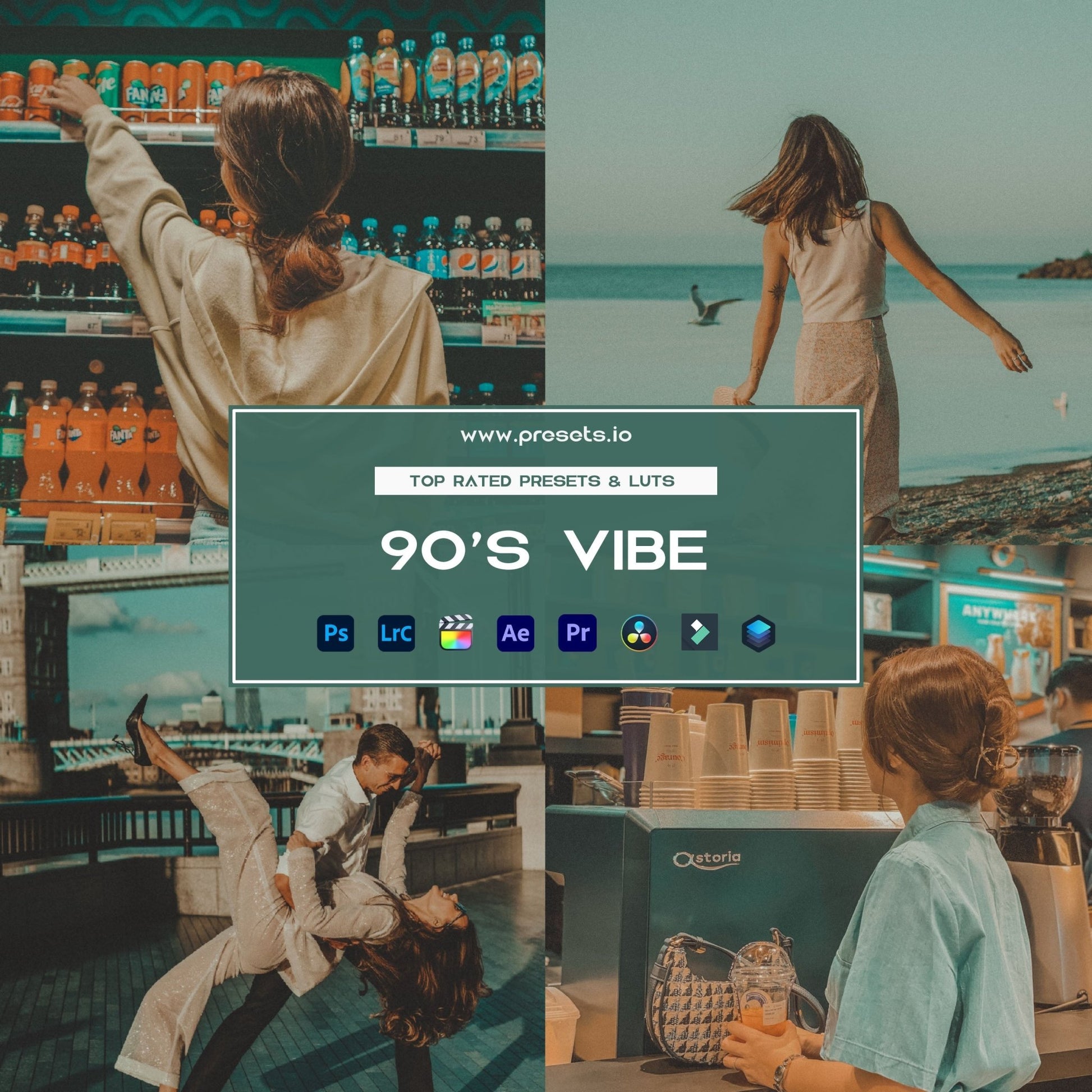 90's Vibe Preset Collection - Presets.io
