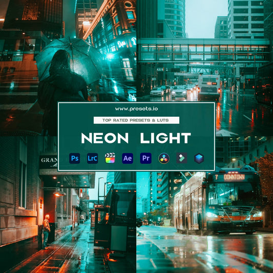 Neon Light Preset Collection - Presets.io