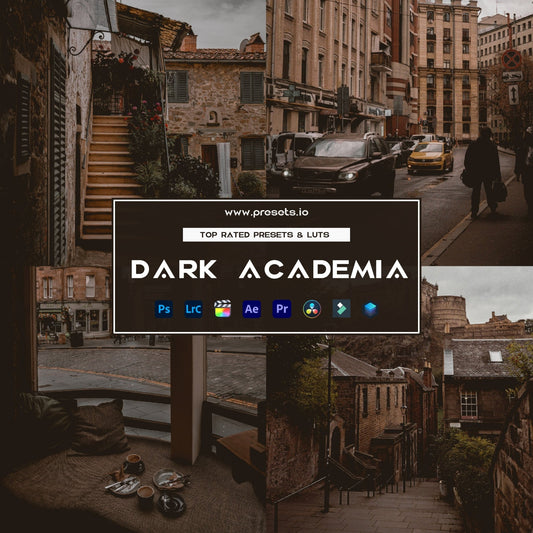 Dark Academia Preset Collection - Presets.io
