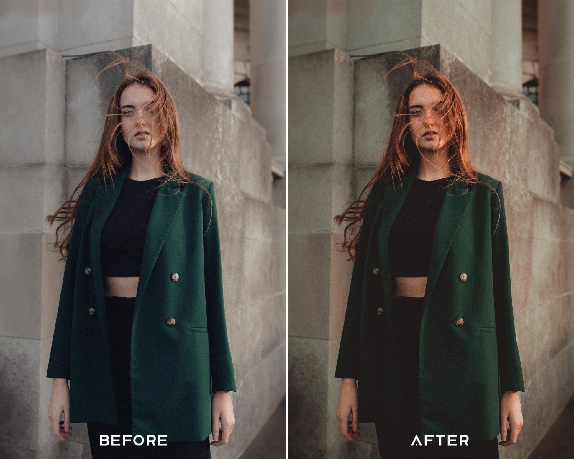 Moody Brunette Preset Collection - Presets.io