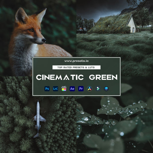 Cinematic Green Preset Collection - Presets.io