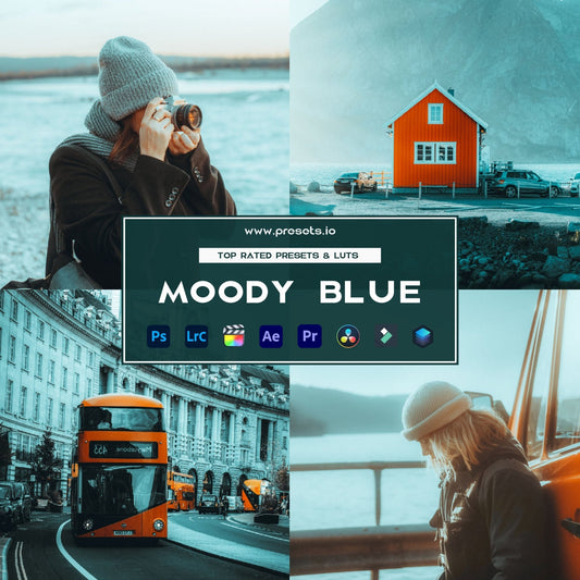 Moody Blue Preset Collection - Presets.io