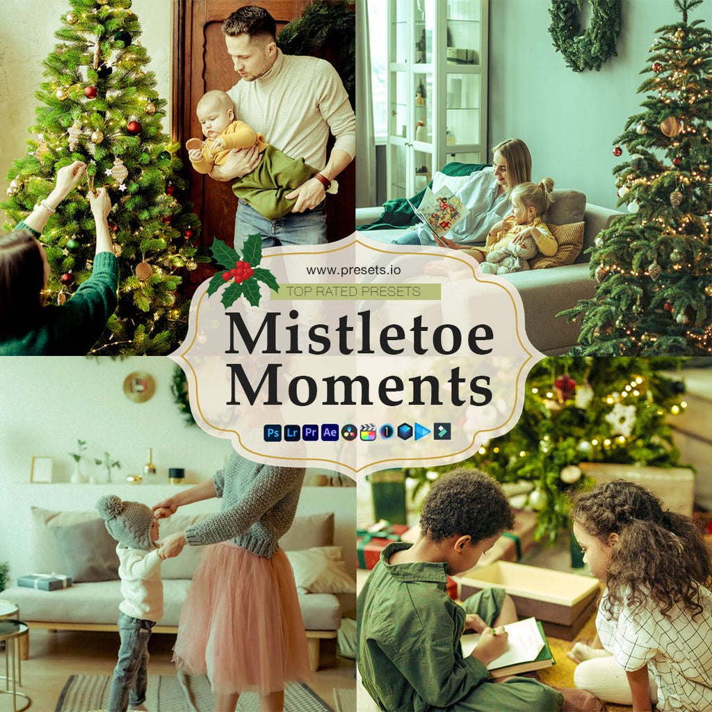 Mistletoe Moments Preset Collection - Presets.io