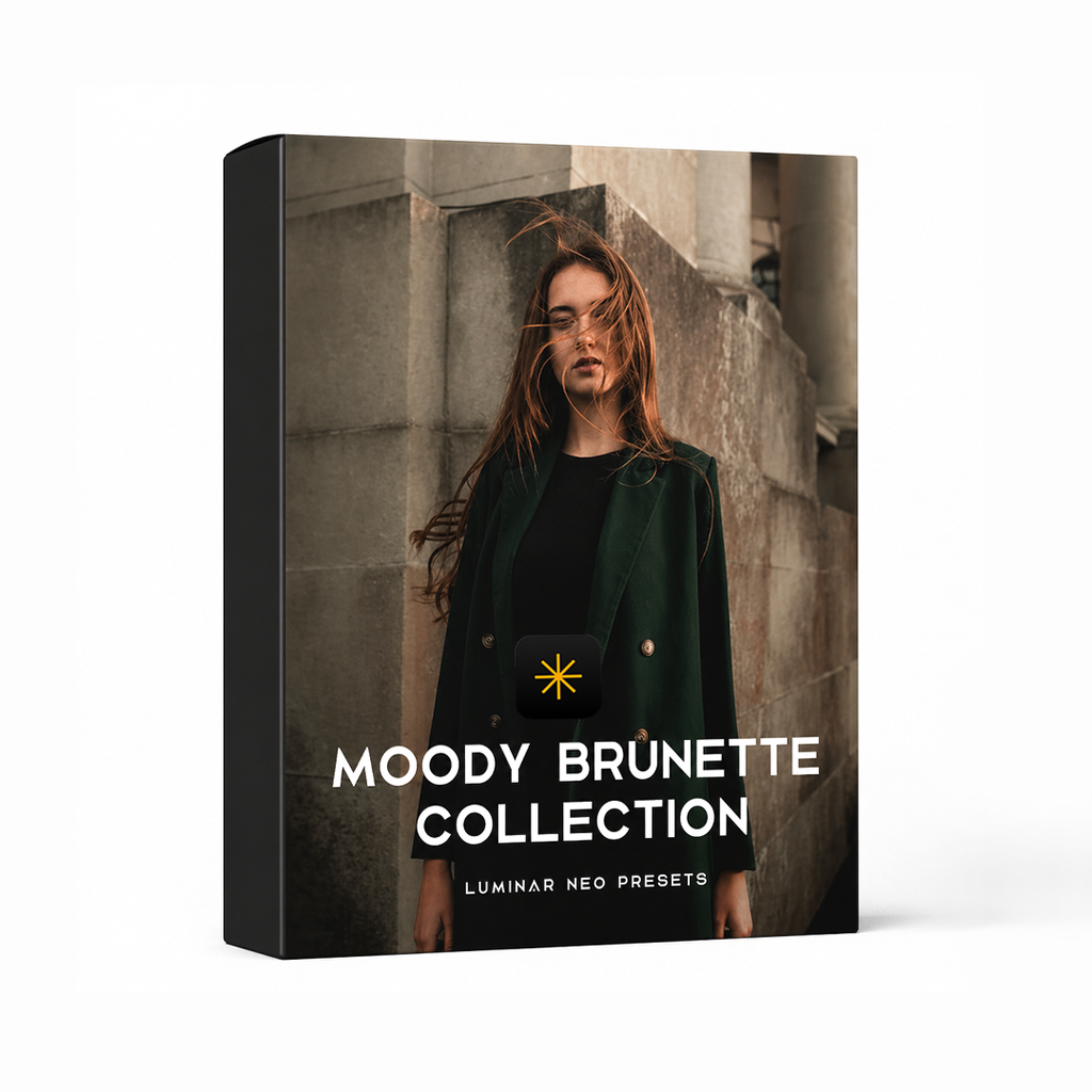 Moody Brunette - Luminar NEO Presets