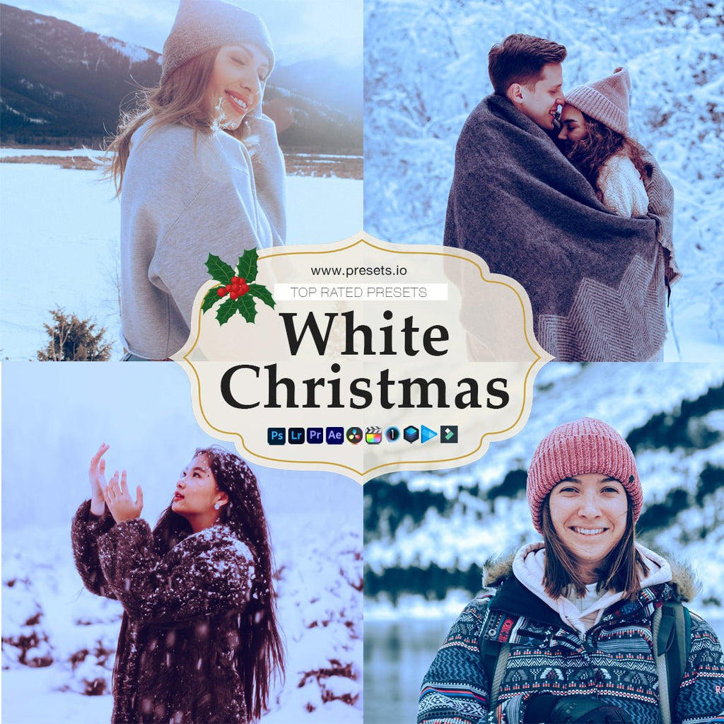 White Christmas Preset Collection - Presets.io
