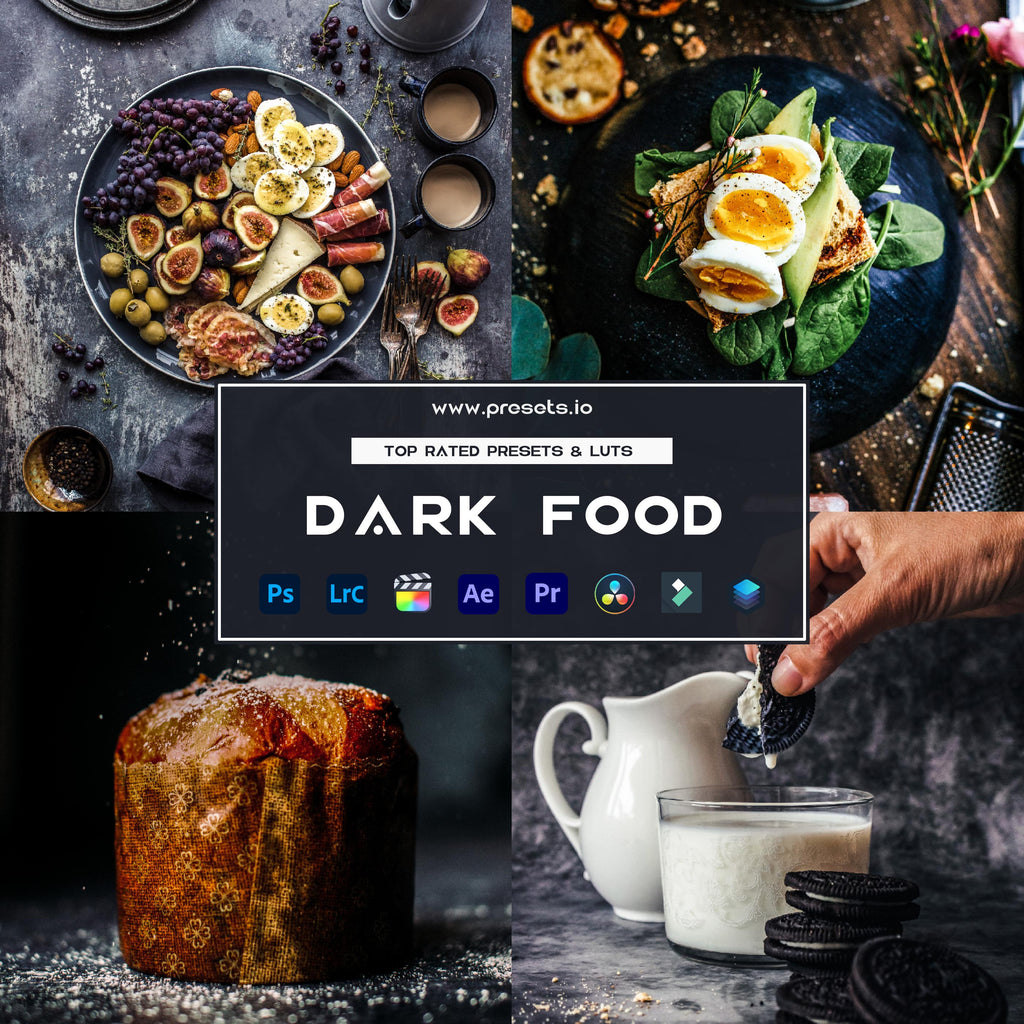Dark Food Preset Collection