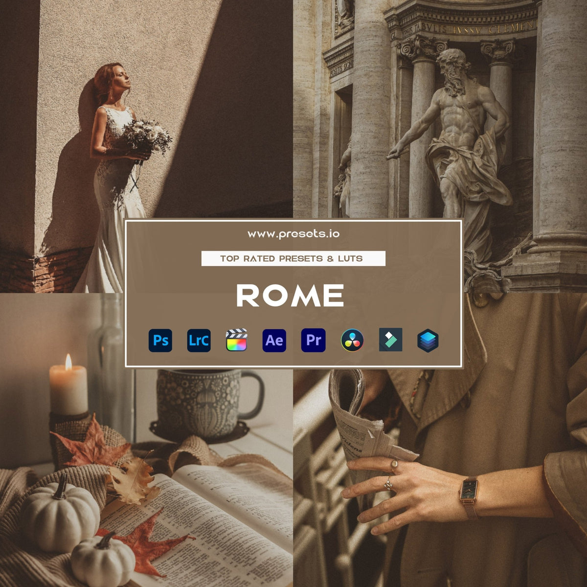 Rome Preset Collection | Presets.io